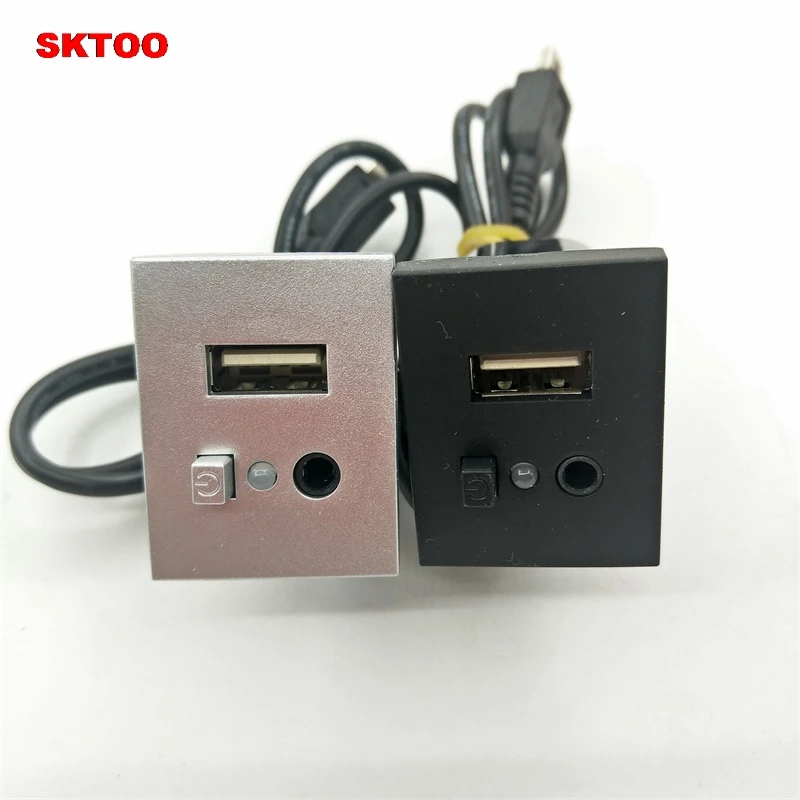 Для Ford Focus MK2 USB/AUX слот интерфейс s штепсельная кнопка + кабель с мини USB кабелем