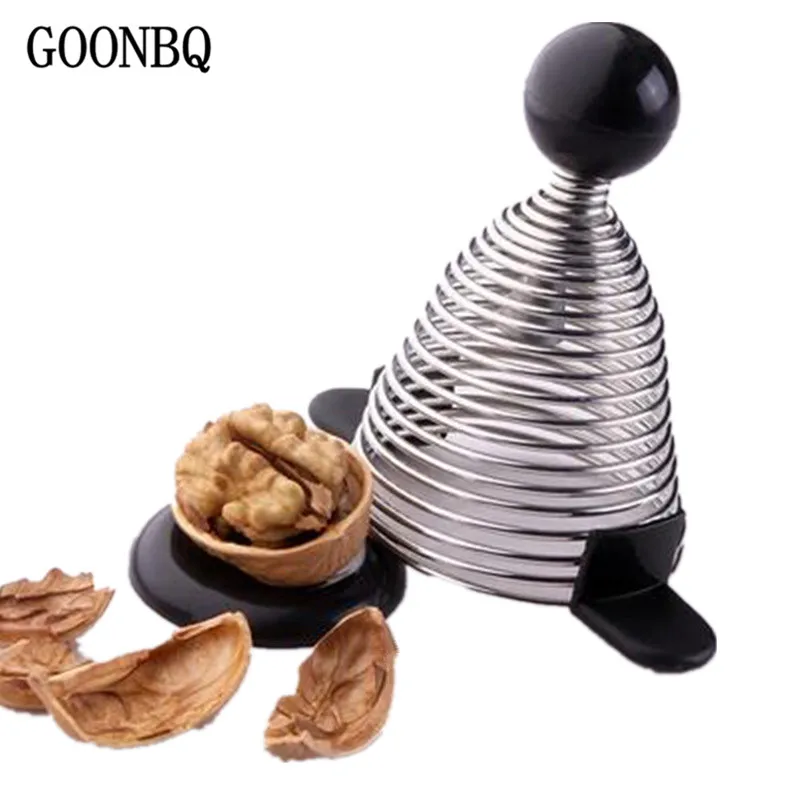 

1 pc Crack Almond Walnut Pecan Hazel Nutcracker Stainless Steel Walnut Opener Nuts Sheller Clip Random Color Kitchen Aid