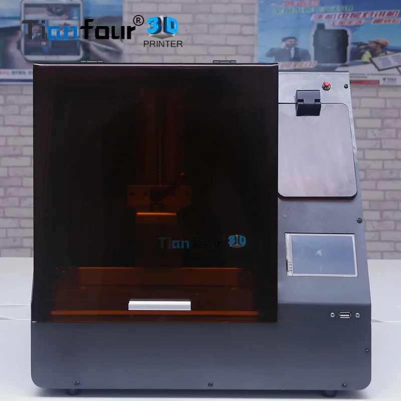 

New Tianfour Tf200 UV light curing SLA/LCD 3D Printer high precision DLP Impresora with Self-contained curing box Jewelry