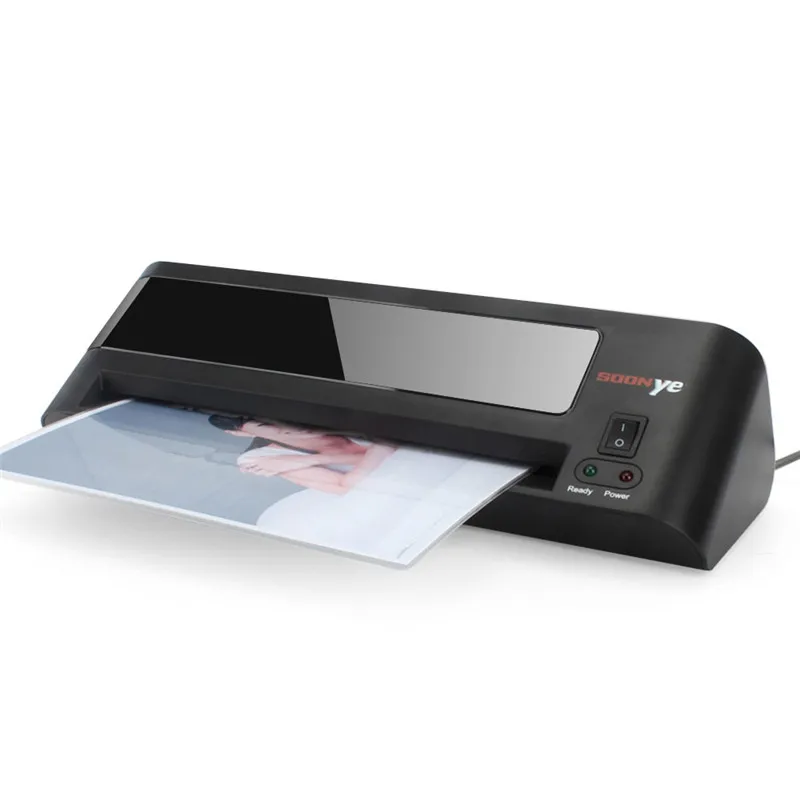

Pouch Laminator Paper Film Laminating Document Thermal Laminating Machine 220-240V A4 Photo Laminator Fast Speed laminators