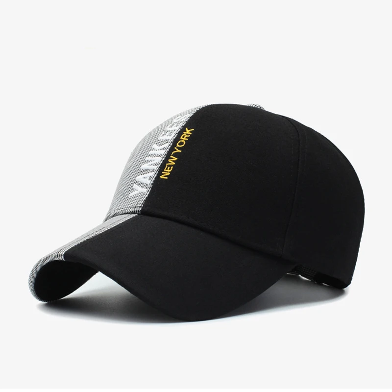 PCFDDR Весна новая бейсболка вышитая буква двойной цвет Ducktongue cap