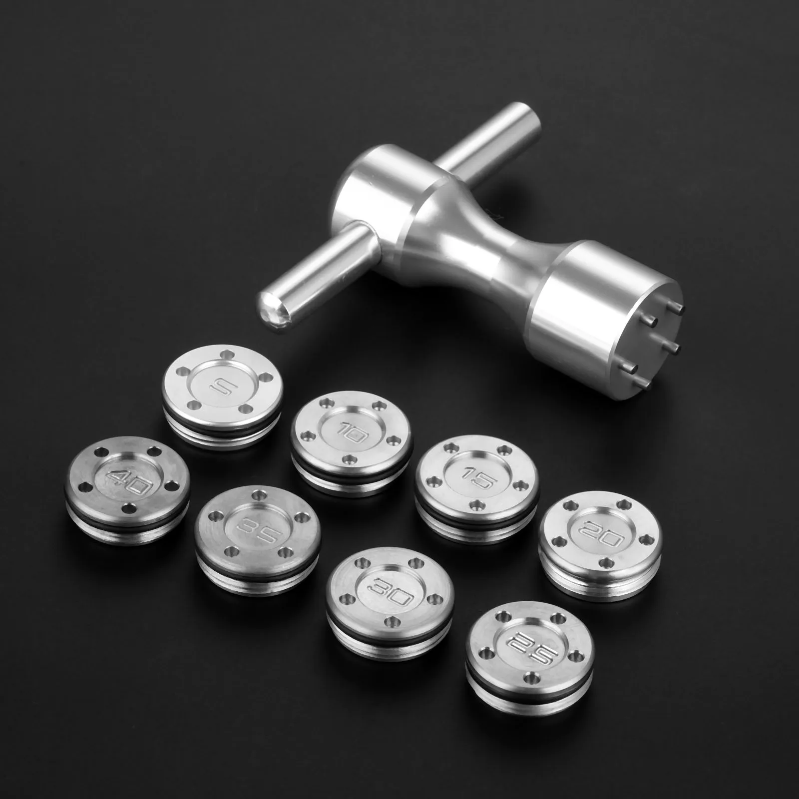 1 Pair (2pcs) Golf Weights With Wrench Tool For Scotty Cameron Putters