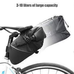 2019 Новое поступление водонепроницаемые сумки для хранения велосипед мешок седло велосипеда заднее сиденье Велоспорт сзади пакет корзины