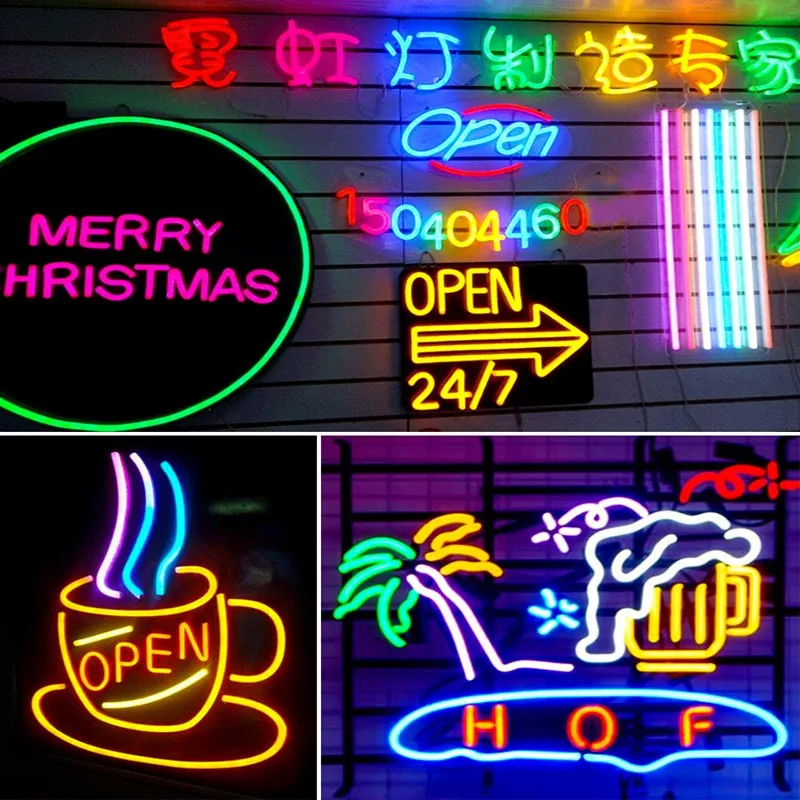 

LED neon light Flexible 12V/220V/110V LED Strip Rope Tube SMD 2835 120LEDs/M Strip Lamp UK EU plug