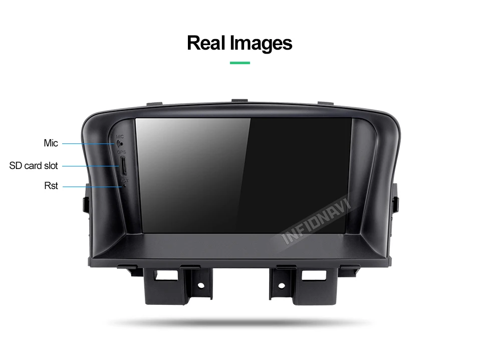 Cheap Infidnavi ZLKLZ7060  Android 7.1 car dvd radio player For Chevrolet Cruze 2008 2009 2010 2011 2012 car dvd gps stereo player 1