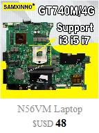 K52JC GT310M REV2.0 ноутбук материнская плата 1 ГБ для ноутбука ASUS A52J X52J K52J K52JR K52JE K52JC K52JU K52JB для тестирования системной ОК