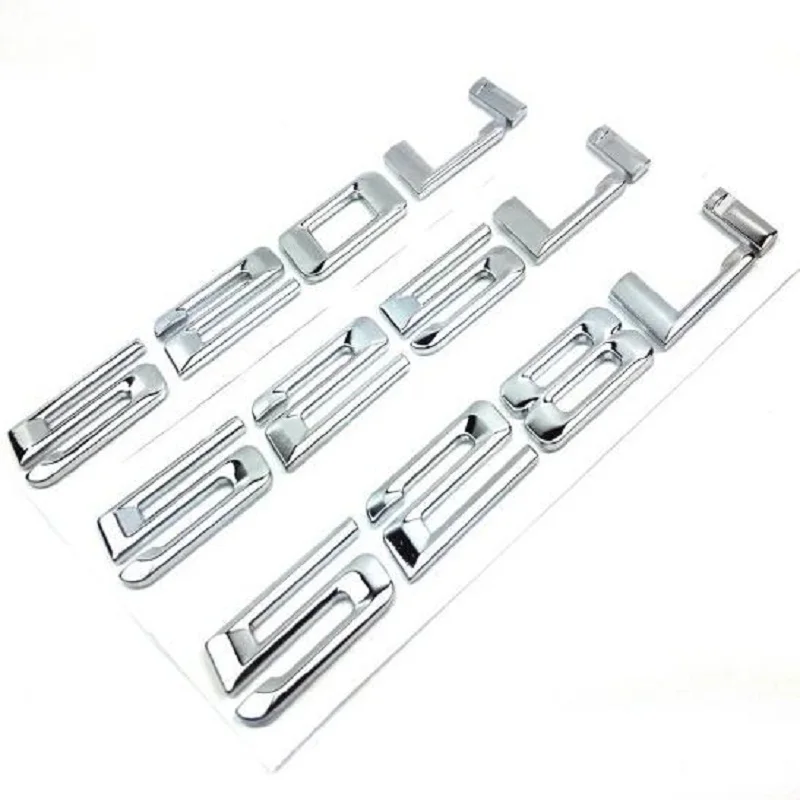 

REAR TRUNK NAMEPLATE BADGE NUMBER LETTERS EMBLEM FIT FOR BMW 520LI 525LI 528LI
