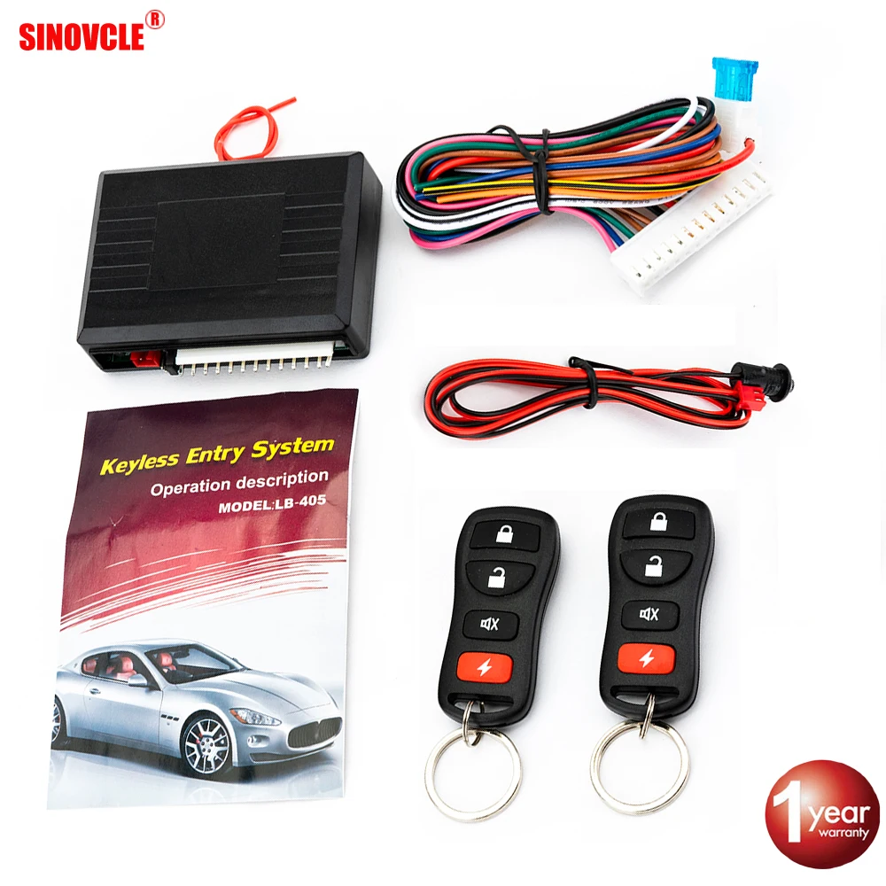 

Car Remote Central Door Lock Keyless System Central Locking with Remote Control Car Alarm Systems Auto Remote Central Kit