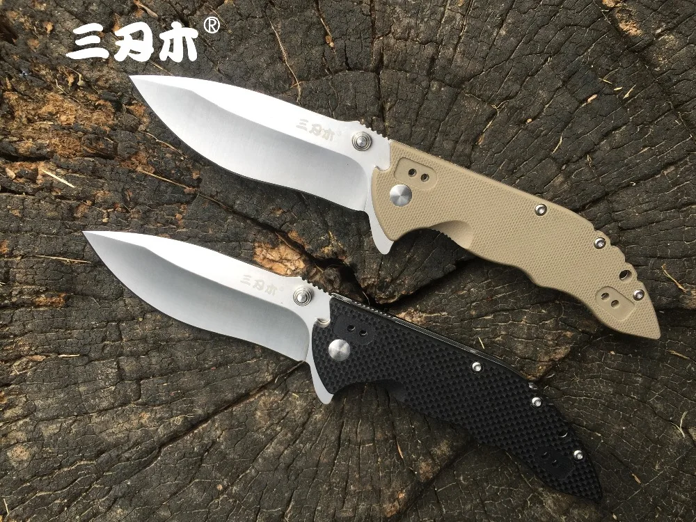 Sanrenmu 9054 12C27 Blade Folding Knife G10 Handle Outdoor Traveling Venturing Collection Gift Survival Utility EDC Pocket Knife Sanrenmu 9054 12C27 Blade Folding Knife G10 Handle Outdoor Traveling Venturing Collection Gift Survival Utility EDC Pocket Knife