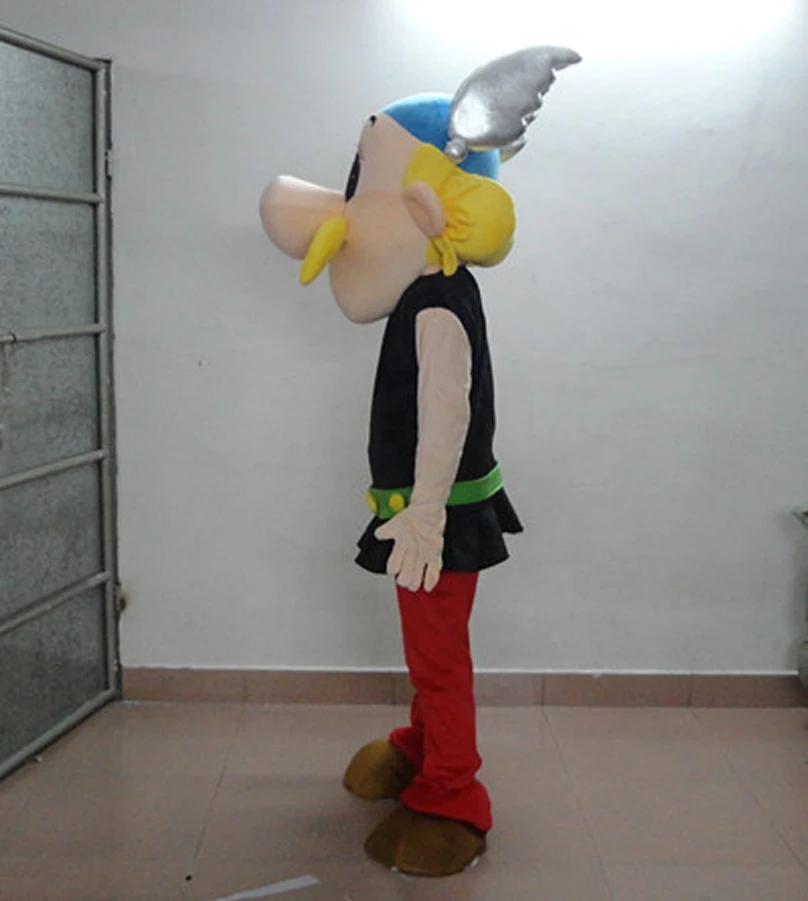 Костюм талисмана Asterix маскарадные костюмы маскот на заказ карнавальный необычный праздничный наряд костюм для рождественской вечеринки