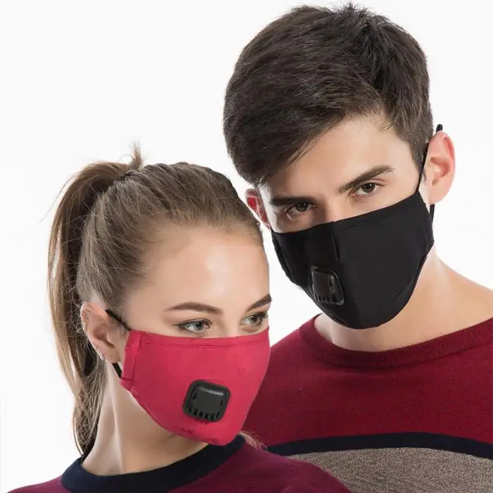 1 шт. маска для рта и лица хлопчатобумажный пылезащитный дышащая PM2.5 для езды на велосипеде на открытом воздухе Зимние LBY2019
