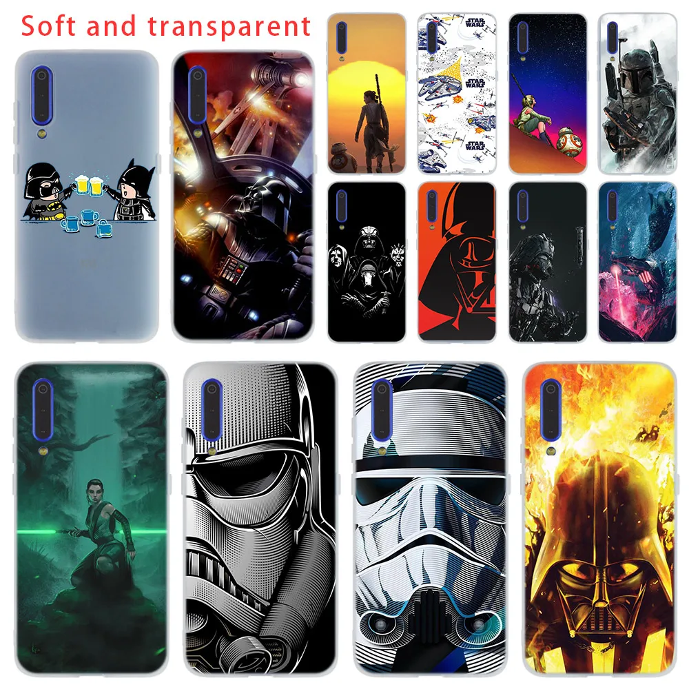 

Darth vader Star wars Child in brain Cover Cases soft phone For Xiaomi 9 8 Mi 6 5X lite se A1 A2 For Redmi Note 7 6 5 Go coque