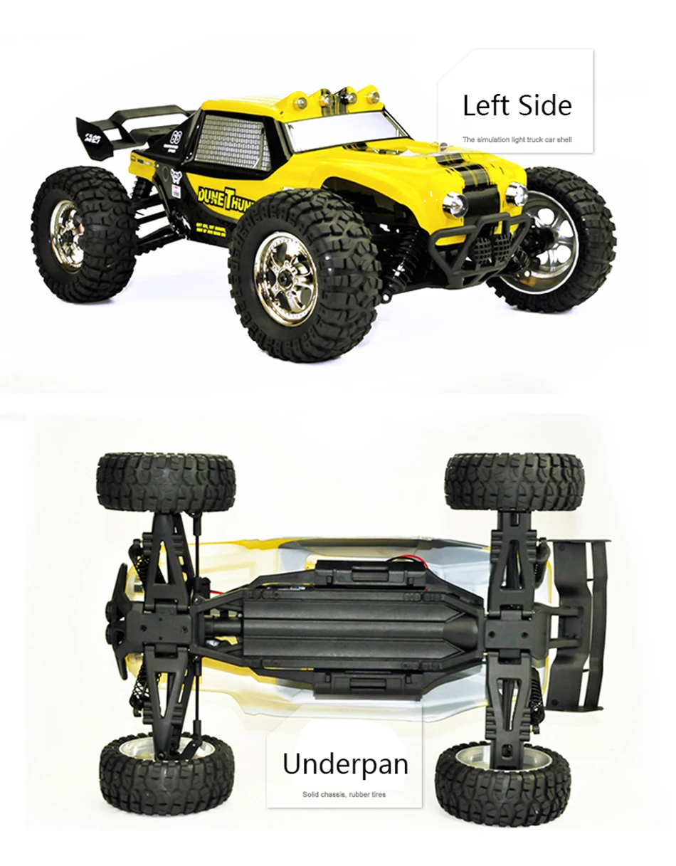 4WD высокая скорость rc гоночный 2,4 г 40 км/ч 1:12 пульт дистанционного управления Внедорожник rc гусеничный привод восхождение RC игрушки, светодиодные лампы авто дистанционного автомобиля 12891