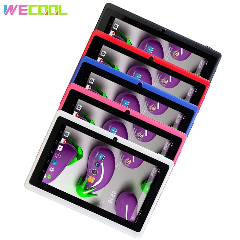 WeCool Q88 Детский планшетный ПК 7 дюймов HD экран 1024x600 разрешение 2500 мАч WIFI серфинга MID