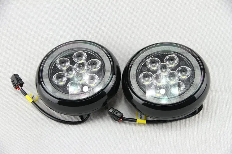 Для Mini Cooper OEM Стиль Led Halo ралли светильник для R55 R56 R57 R58 R60 R61 F56 Габаритные огни с Ангельские глазки