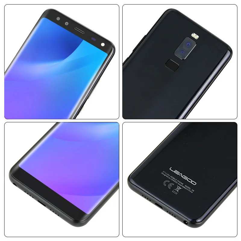 Смартфон Leagoo S8 с диагональю экрана 5 7 дюйма 18:9 восьмиядерным процессором MTK6750T 3 Гб