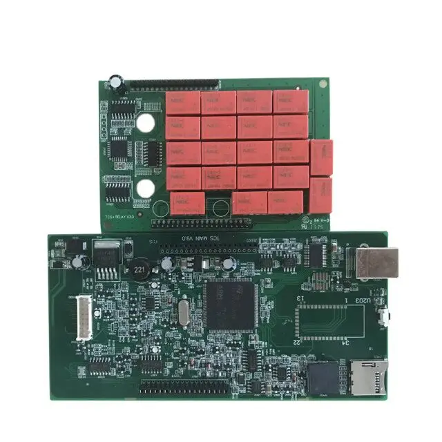 R3 с keygen/2016R0 VD TCS CDP pro+ Полное покрытие корпуса двойная плата PCB для автомобилей и грузовиков универсальный 3 в 1 Авто диагностический инструмент