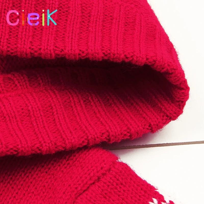 CieiK Baby Girl Outwear Knitted Children Hooded Sweater Christmas Winter Boy Clothes Newborn Jacket Casaco Infantil Kids Coat (22)