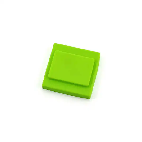 Одноцветный Пыленепроницаемый Чехол Мягкий Силиконовый 3D настенный выключатель розетка защитный рукав анти-Электрический ударопрочный переключатель Крышка - Цвет: Светло-зеленый
