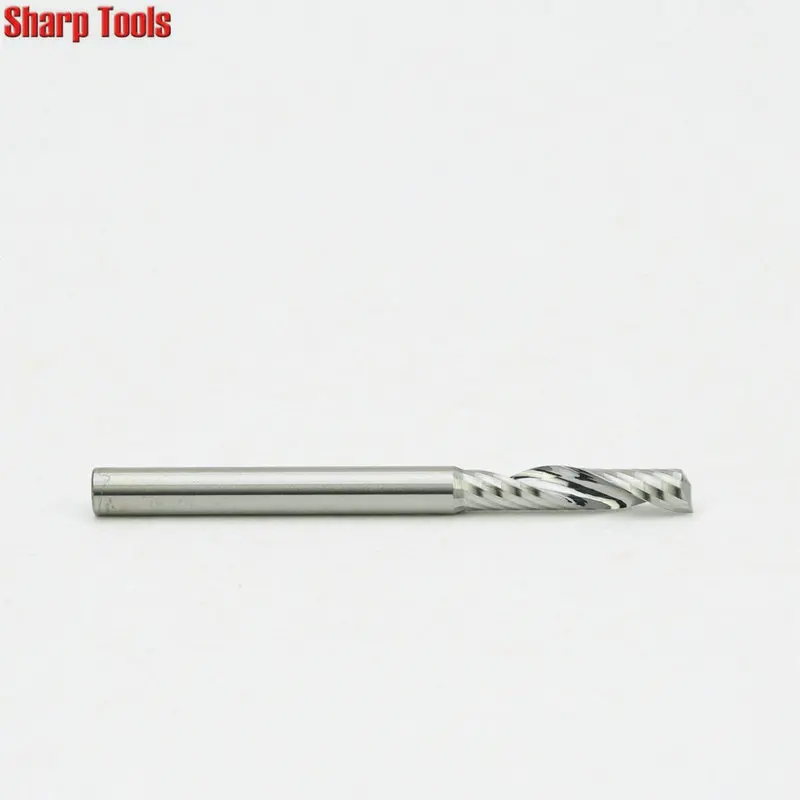 One Flute Solid Carbide Endmill Tungsten Milling Tools CNC Router Cutter Bit_1