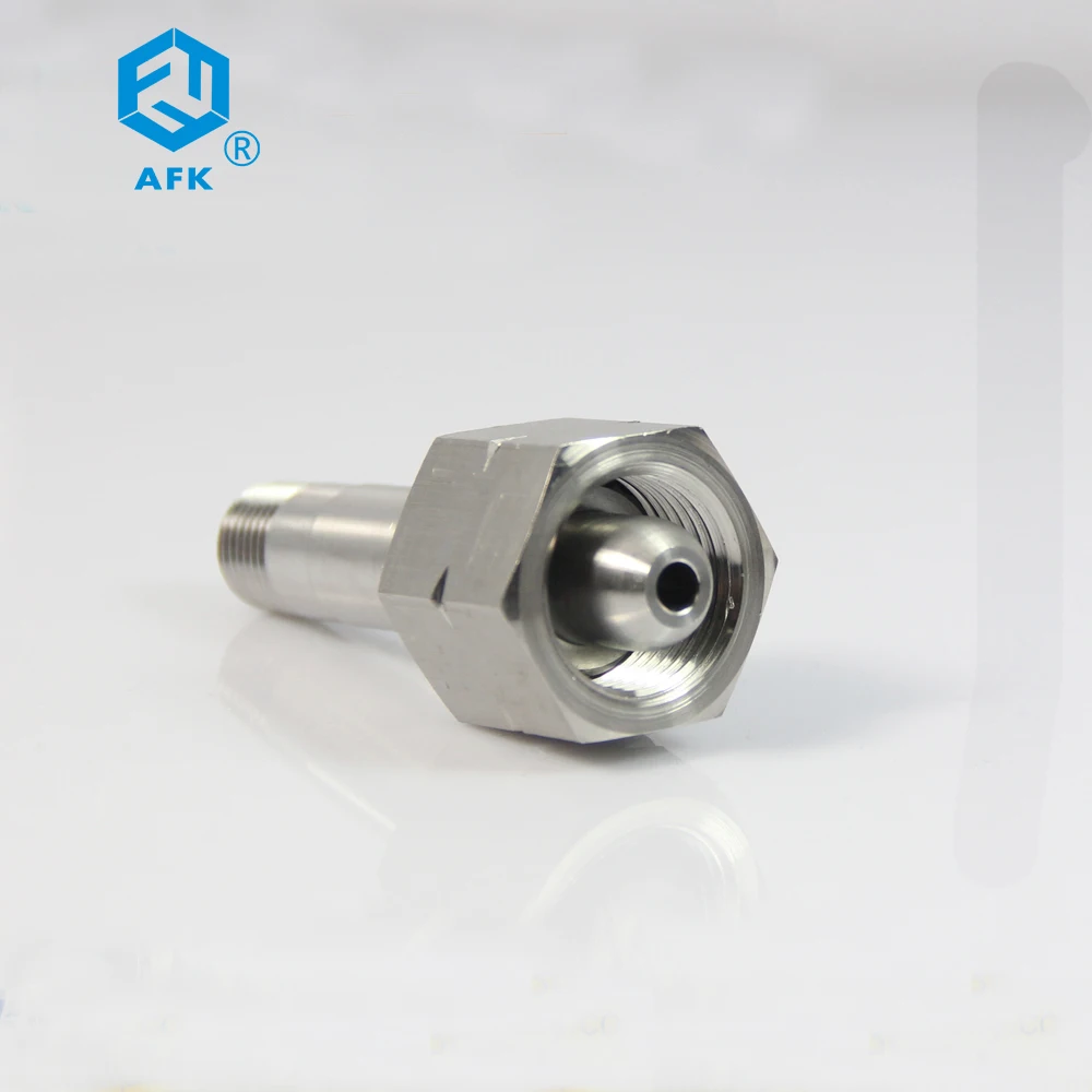 air banks G1/4 MALE 60° cone helium Bullnose cylinder fitting for oxygen 