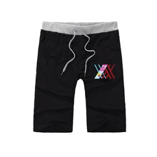 Аниме Дарлинг в франссе шорты мужские летние шорты короткие спортивные брюки джоггер подростковые Брюки с карманами на талии короткие брюки