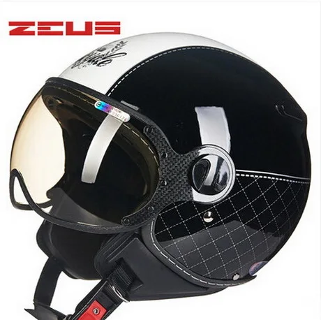 Тайваньский ZEUS мотоциклетный шлем ABS полулицевой электрический велосипедный шлем четыре сезона 210c унисекс размер M L XL XXL 16 цветов