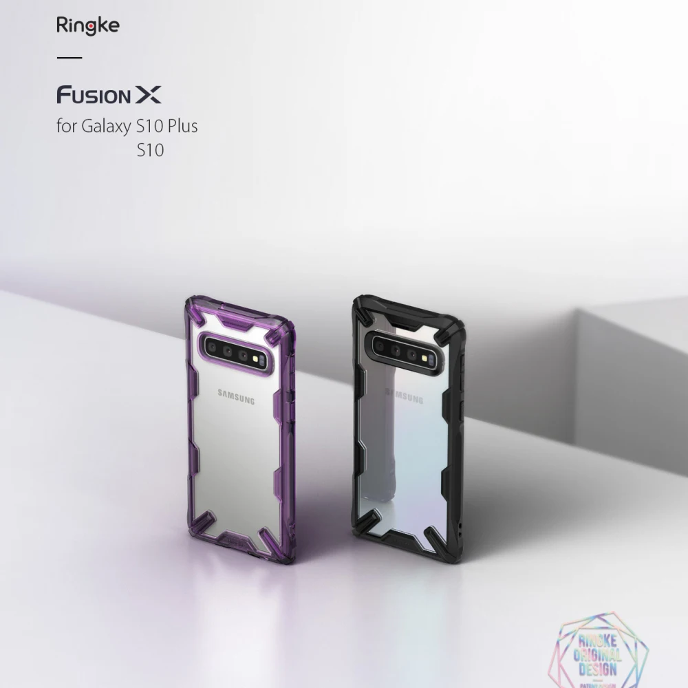 

Ringke Fusion X Dual Layer Ultra Rugged Heavy Duty Shock Absorption Drop Resistance Case For Samsung Galaxy S10/S10 Plus