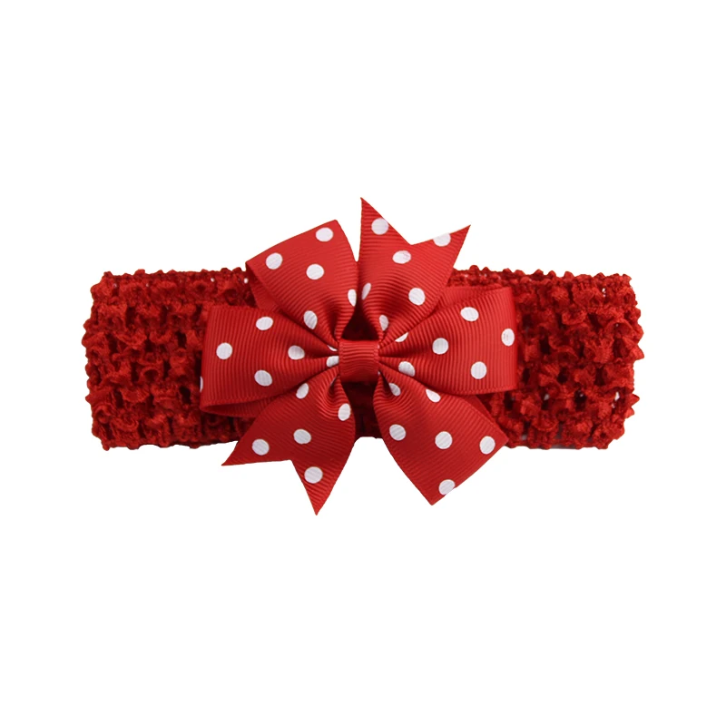 Kids Girls Lace Flower Hairband Elastic Headband hair accessories for girls Headwear (15)