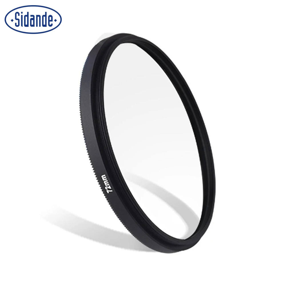 

Sidande UV49mm/52mm/59mm/62/67/72/77mm Aluminium Haze UV Filter Lens Protect Protector for Canon Nikon Sony Olympus DSLR Cameras