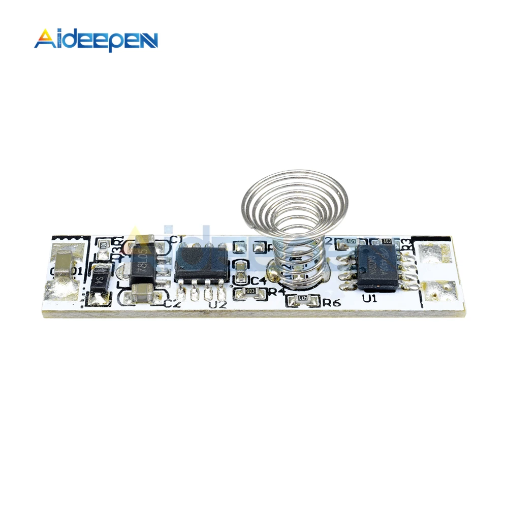 9V-24V 30W 3A Touch Switch Capacitive Sensor Module LED Dimming Control Lamps Active Components Three Mode Hard Light Controller