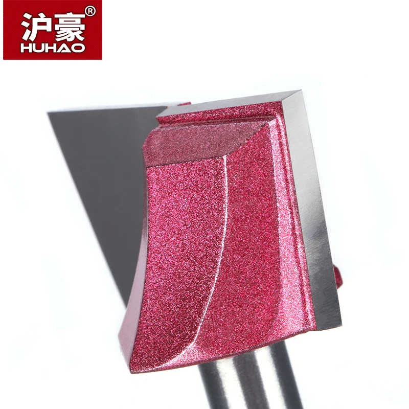 HUHAO 1pc 8mm Cleaning bottom Engraving Bit solid carbide router bit Woodworking Tools CNC milling