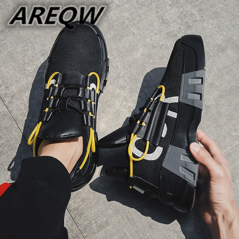 

2019 Fashion Men's Sports Shoes Thick Sole Casual Dad Sports Men's Shoes Sapato Masculino