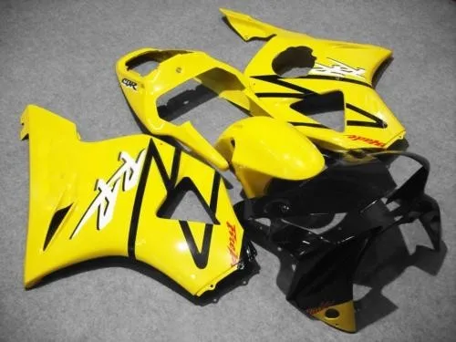 For Honda CBR954RR 2002 2003 Yellow black Motorcycle Fairing Kit CBR900RR 954 02 03 ABS Fairing Set-Hey