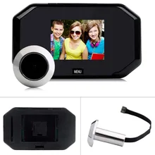 Video eyes 3.0 Inch TFT LCD Digital Camera Door Peephole Viewer Doorbell Color Screen Video-eye Recorder Night vision 145 degree