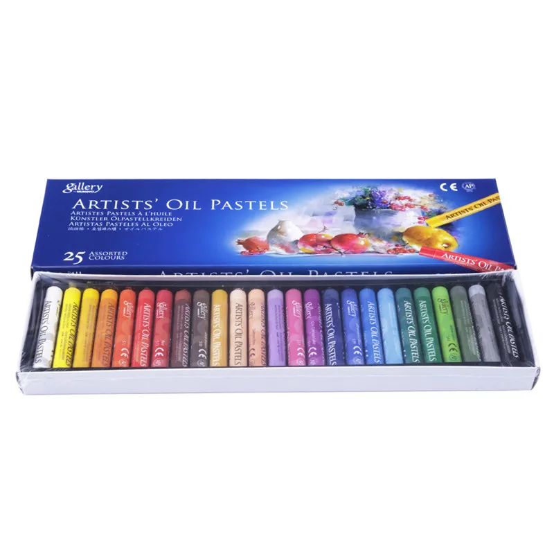 25 colors artist s oil pastels color crayons non toxic art drawing