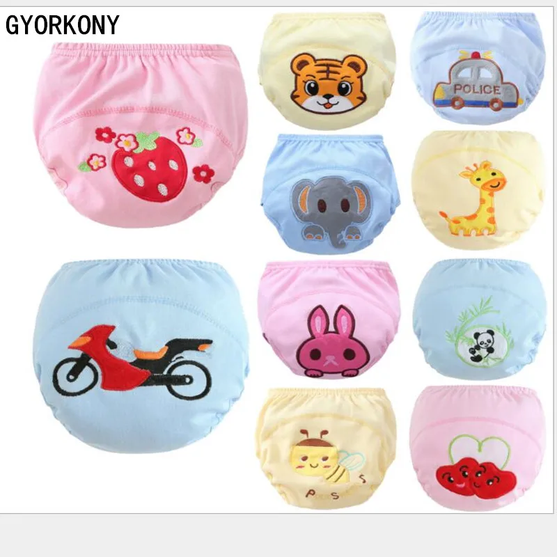 Reusable Nappies Cloth Diaper Cover Diaper Printed Baby Cloth Diapers