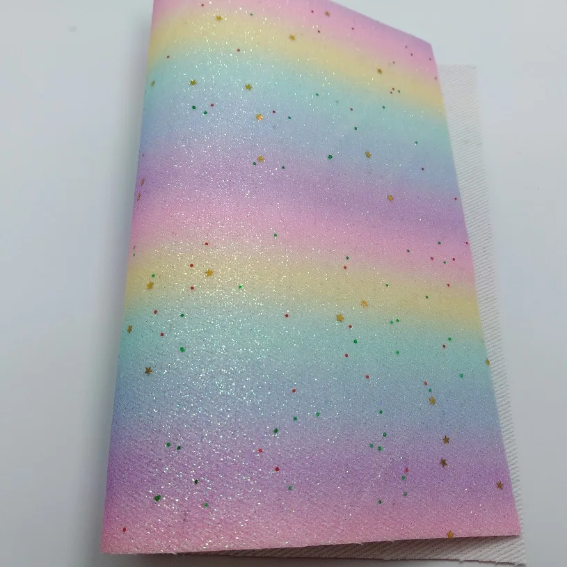 3 шт 21x29 см блестящие кожаные со звездами для DIY аксессуары 3S10C
