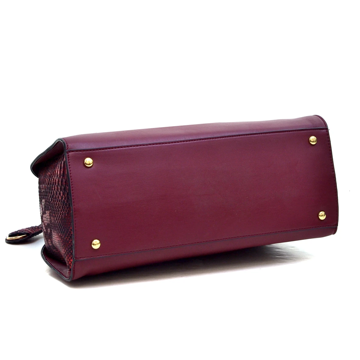 Dasein Women's Designer Signature Top Zip Ring Tote Bag Satchel Handbag Purse  with Embossed Trim (5)