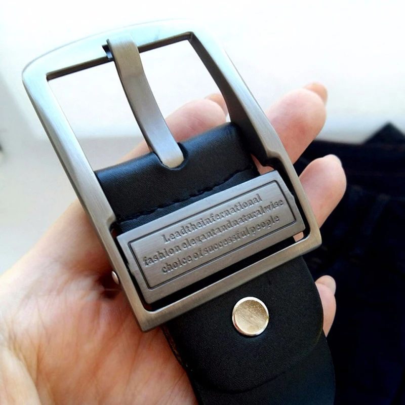 Мужской ремень из натуральной кожи Роскошный деловой 125 см|feragamo belt|belt for menbelt business |