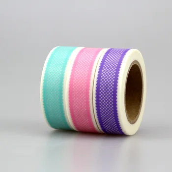 

15mm * 10m, 3PCS/lot , Lace patterns Sticky Paper Tape, Adhesive Masking Washi Tape