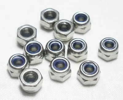  M3 Nylon Insert Lock Hex Nuts Slip-resistant Hexagonal Standoff Spacer Nut For Tyre Robot | Игрушки и хобби