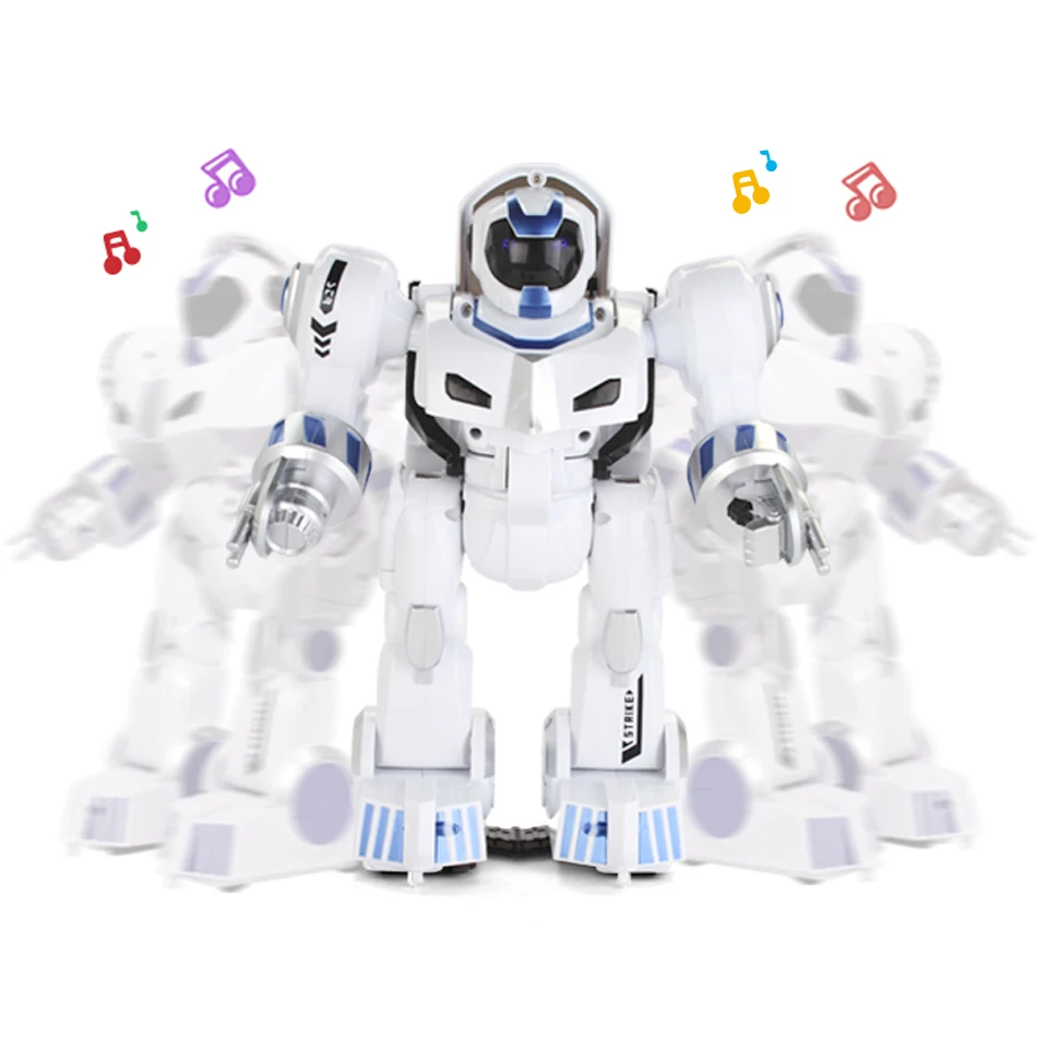  Smart Programmable Defender Intelligent Humanoid Robotic RC Remote Control Toy Dancing Deformation  - 32891684596