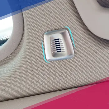 

WELKINRY car auto cover styling For BMW X3 G01 2018 ABS chrome car roof top skylight microphone MIC speaker trim