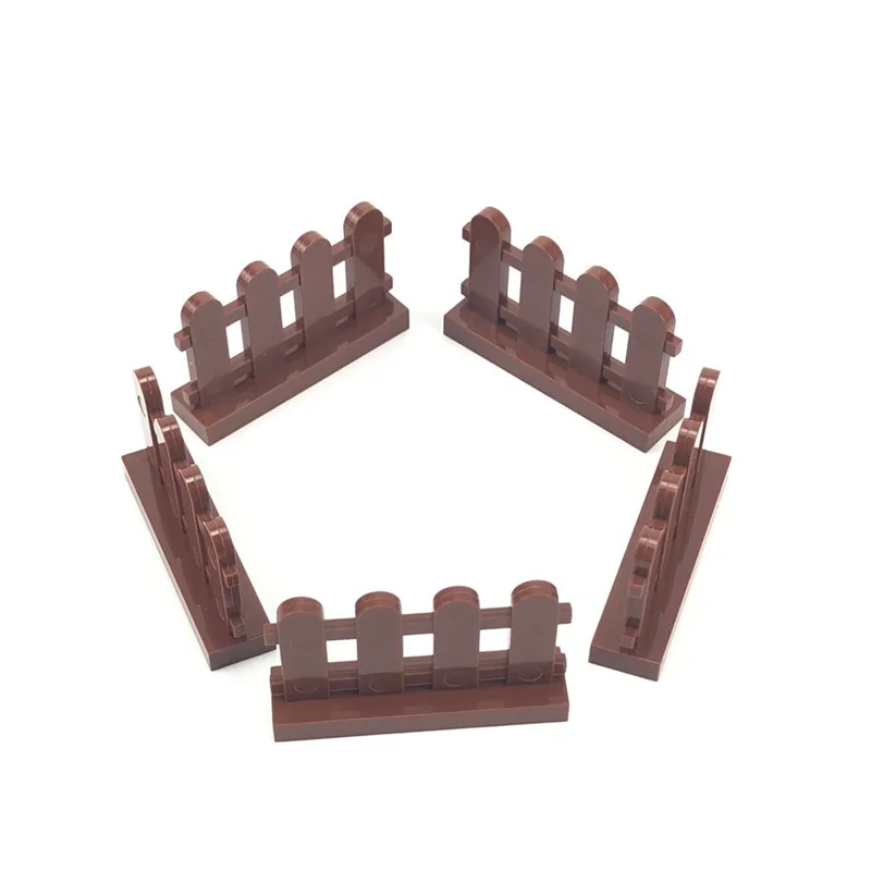 

Legoing Blocks 10Pcs/set MOC Creator Fence DIY Building Blocks Bricks Toys for Children Assemble Creators Blocks