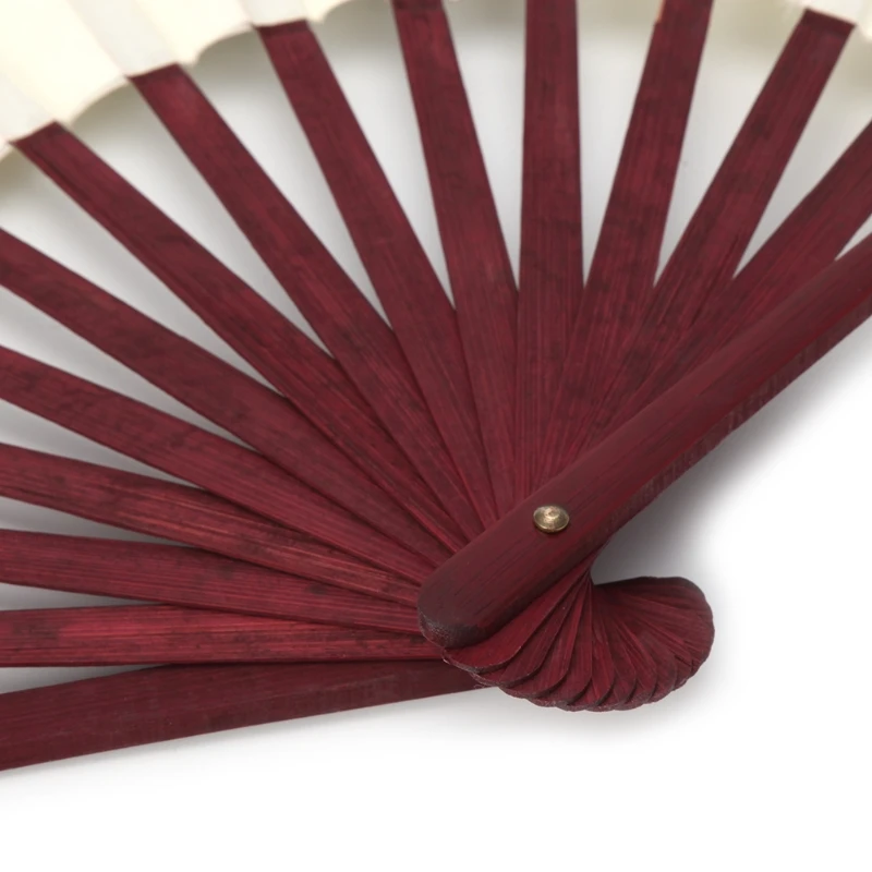 Утонченная китайская Стиль ручные складные шелк вентилятор для свадьбы события и вечерние поставки
