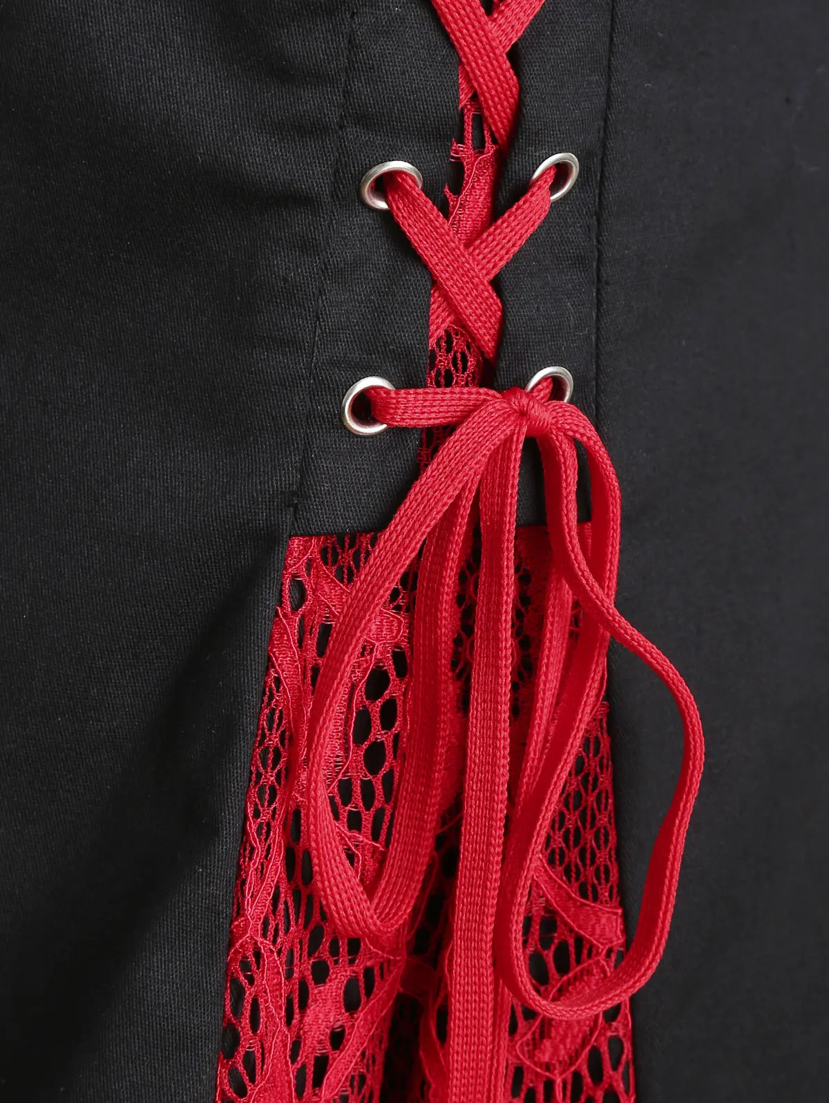 3XL 4XL размера плюс женская одежда летнее женское винтажное Черное Красное Платье на шнуровке с рюшами Готическая Туника Платья для рокабилли