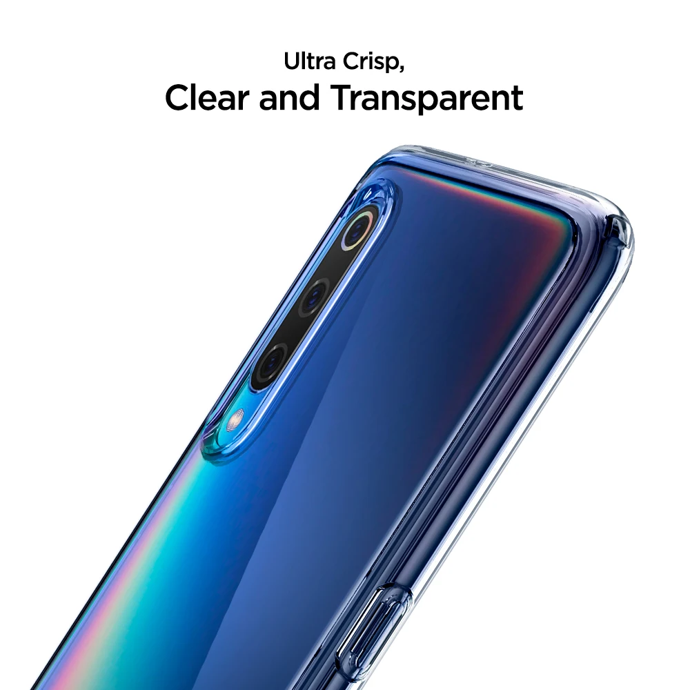 Skup SPIGEN Xiao mi mi 9 Case Ultra Hybrid Fit krystalicznie czyste S35CS26088 mi L STD 810 odporność na upadek obudowy antypoślizgowe
