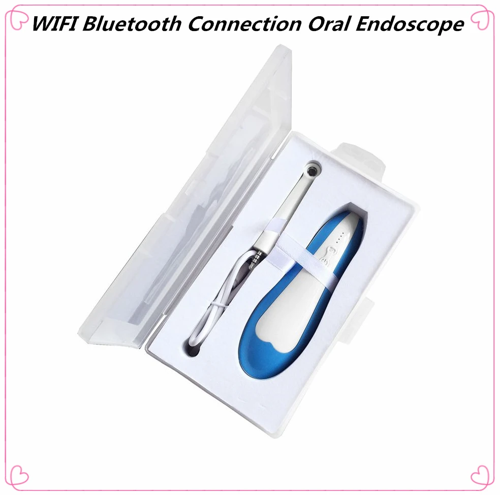 

High Definition Wireless WIFI Bluetooth Connection Oral Endoscope Camera WIFI Intraoral Camera Mouth Detector Skin Care newsale