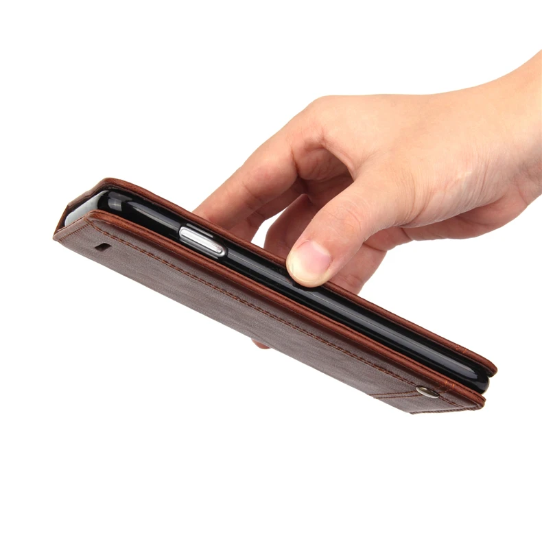 360/°Bumper Flip Folio, Genuine Slim Vintage Synthetic Leather Card Cover Fvntuey Wallet Case Magnetic for iPhone 7//8 with Magnetic Adsorption Slots Closure Compatible with iPhone 7//8
